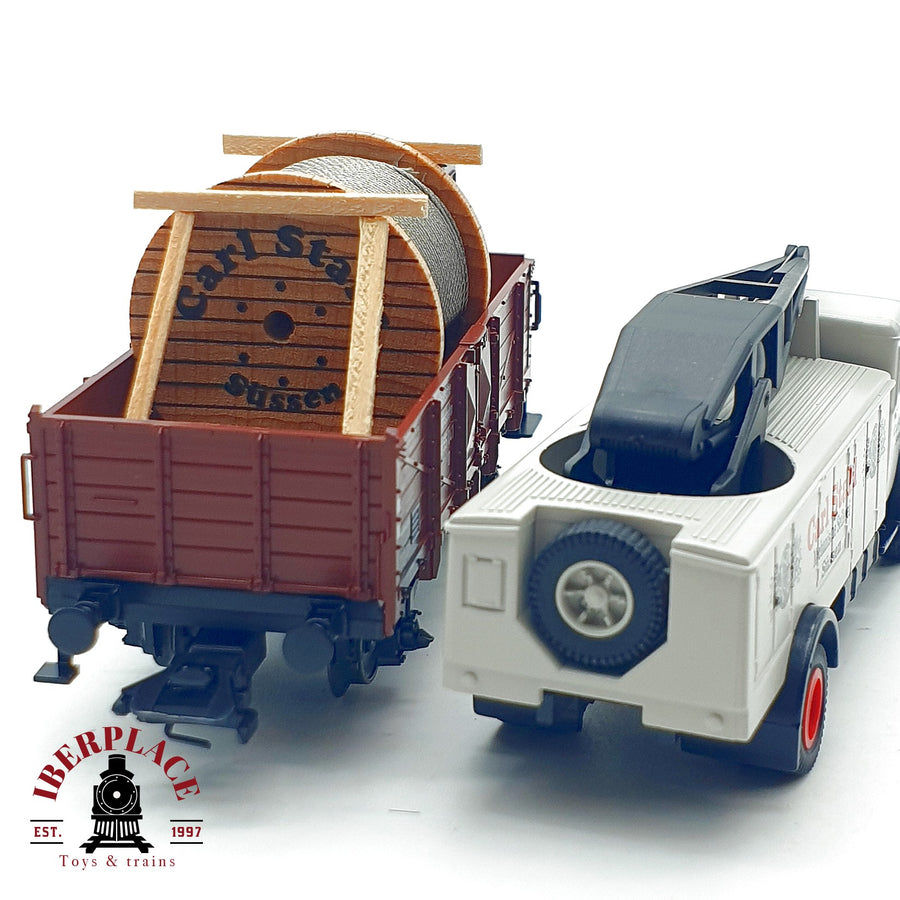 ♻️✨ Märklin 48003 Museum 2003 Vagón bobina cable LKW Carl Stahl DRG Ep II AC Escala H0 1:87