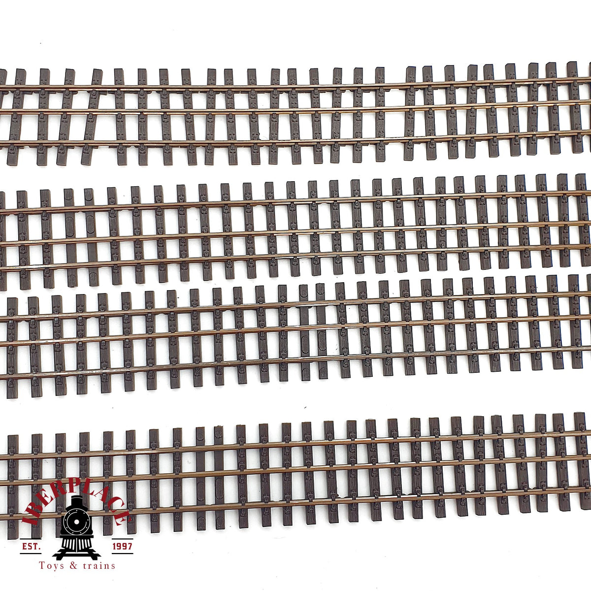 ♻️ Pilz 4x 85126 Via Flexible 1000mm Modellgleis tres carriles 🔴 GRADE C Escala H0 1:87