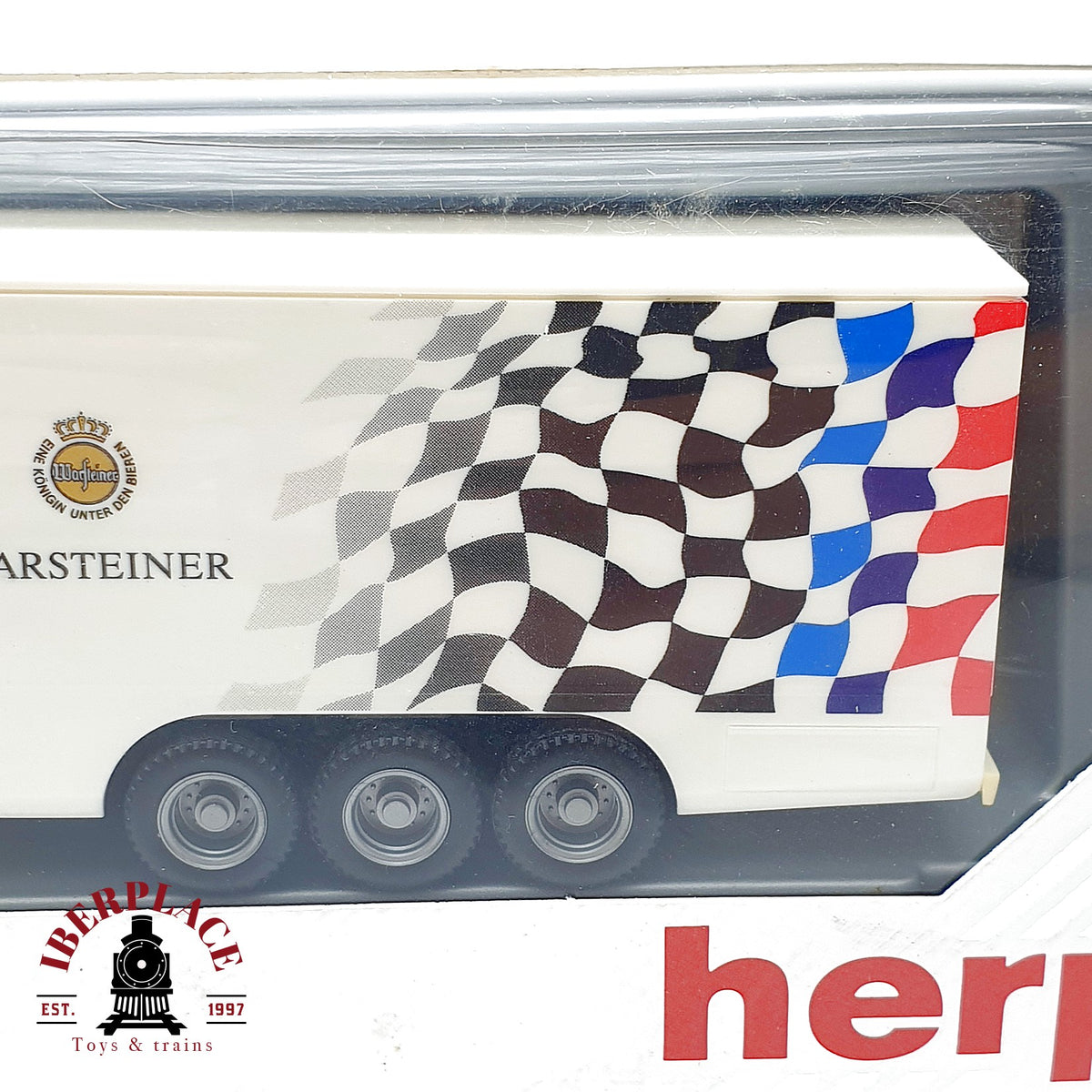 ♻️✨ Herpa 822054 camion MAN semirremolque BMW Motorsport Fina Warsteiner Escala H0 1:87