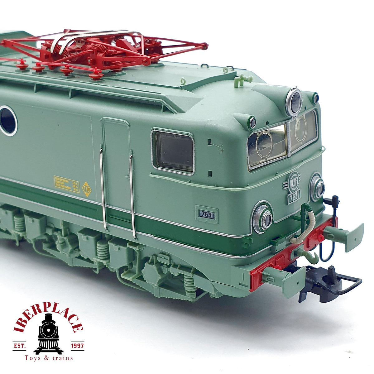 ♻️✨ Electrotren 2702AC locomotora eléctrica RENFE 276-068 verde Digital Escala H0 1:87
