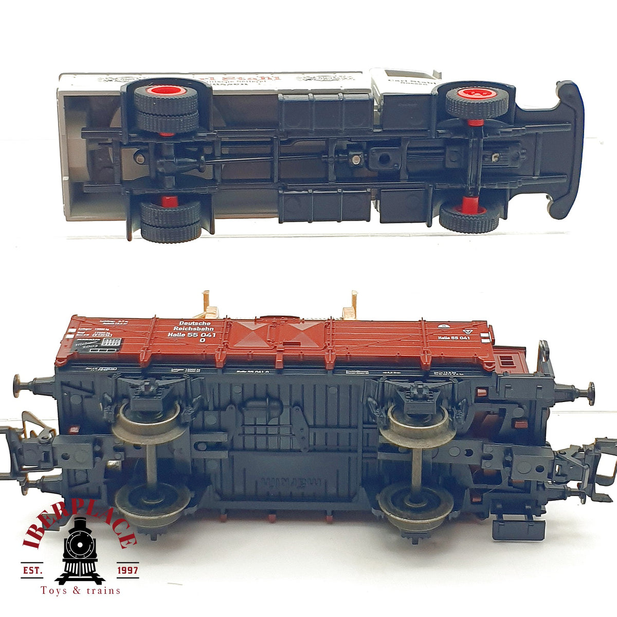♻️✨ Märklin 48003 Museum 2003 Vagón bobina cable LKW Carl Stahl DRG Ep II AC Escala H0 1:87