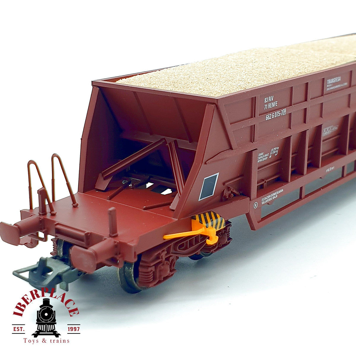 ♻️✨ Electrotren 5751K vagón tolva TRANSFESA RENFE DC  Escala H0 1:87