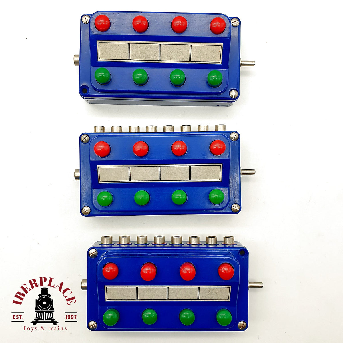 ♻️ 🚂 Marklin 7072 3x pupitres de mando cambio vías señales Escala H0 1:87