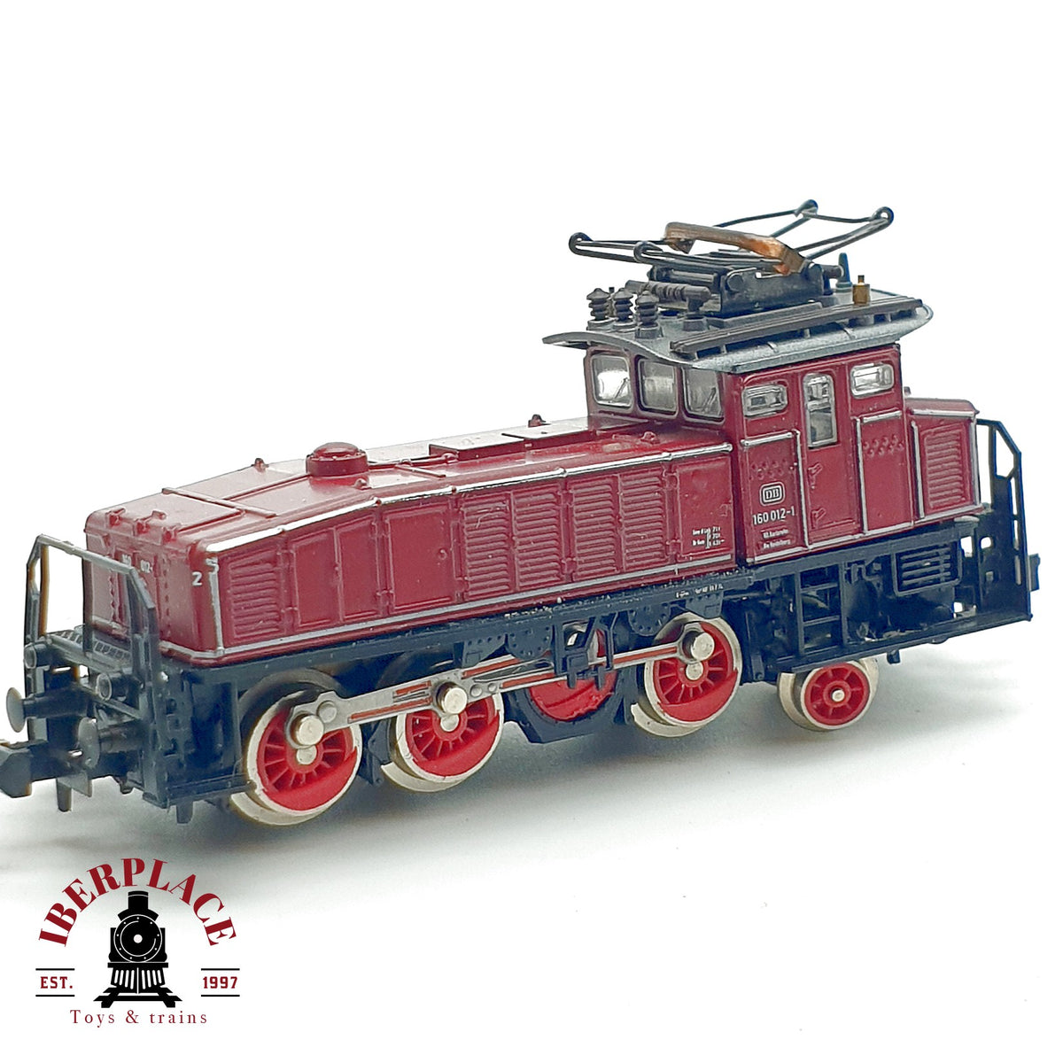 ♻️  Roco 02164A locomotora eléctrica BR 160 012-1 DB Ep IV escala N 1:160