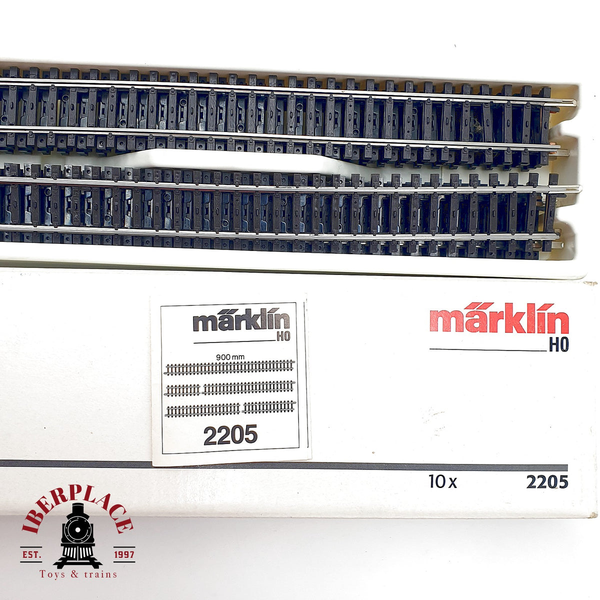 ♻️ Märklin 10x Vias Flexibles 900mm K-Gleis K-Gleise - 🟢 GRADE A Escala H0 1:87