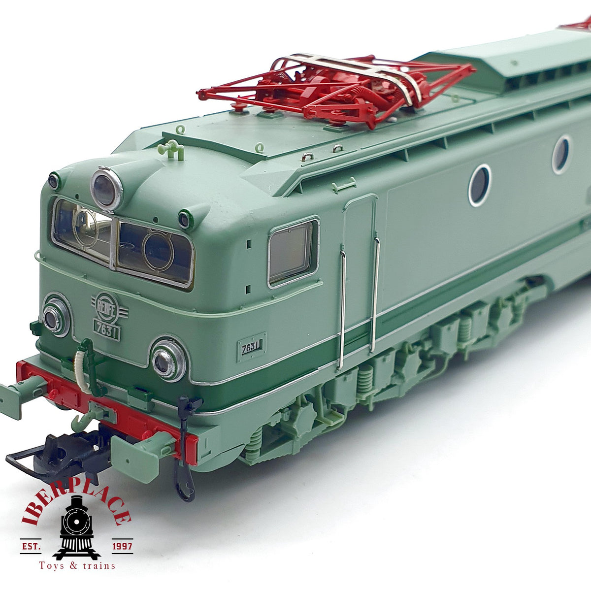 ♻️✨ Electrotren 2702AC locomotora eléctrica RENFE 276-068 verde Digital Escala H0 1:87