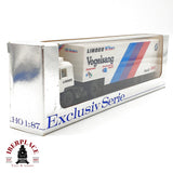 ♻️ ✨ Herpa MAN camion semirremolque Linder M Team Vogelsang BMW Exclusiv Escala H0 1:87