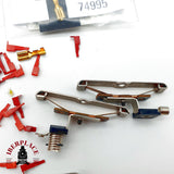 ♻️ 🧩 Marklin 74030 74995 conectores aisladores frotadores furgón Escala H0 1:87