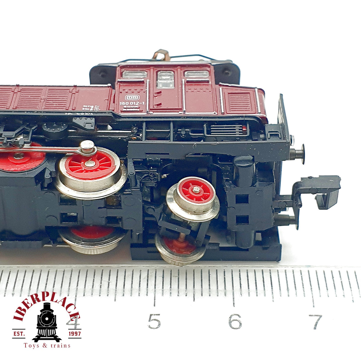 ♻️  Roco 02164A locomotora eléctrica BR 160 012-1 DB Ep IV escala N 1:160