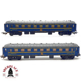 ♻️🚂 Jouef 2x vagones cama CIWL Voiture Lits Oriente Express DC Escala H0 1:87