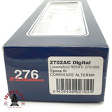 ♻️✨ Electrotren 2702AC locomotora eléctrica RENFE 276-068 verde Digital Escala H0 1:87