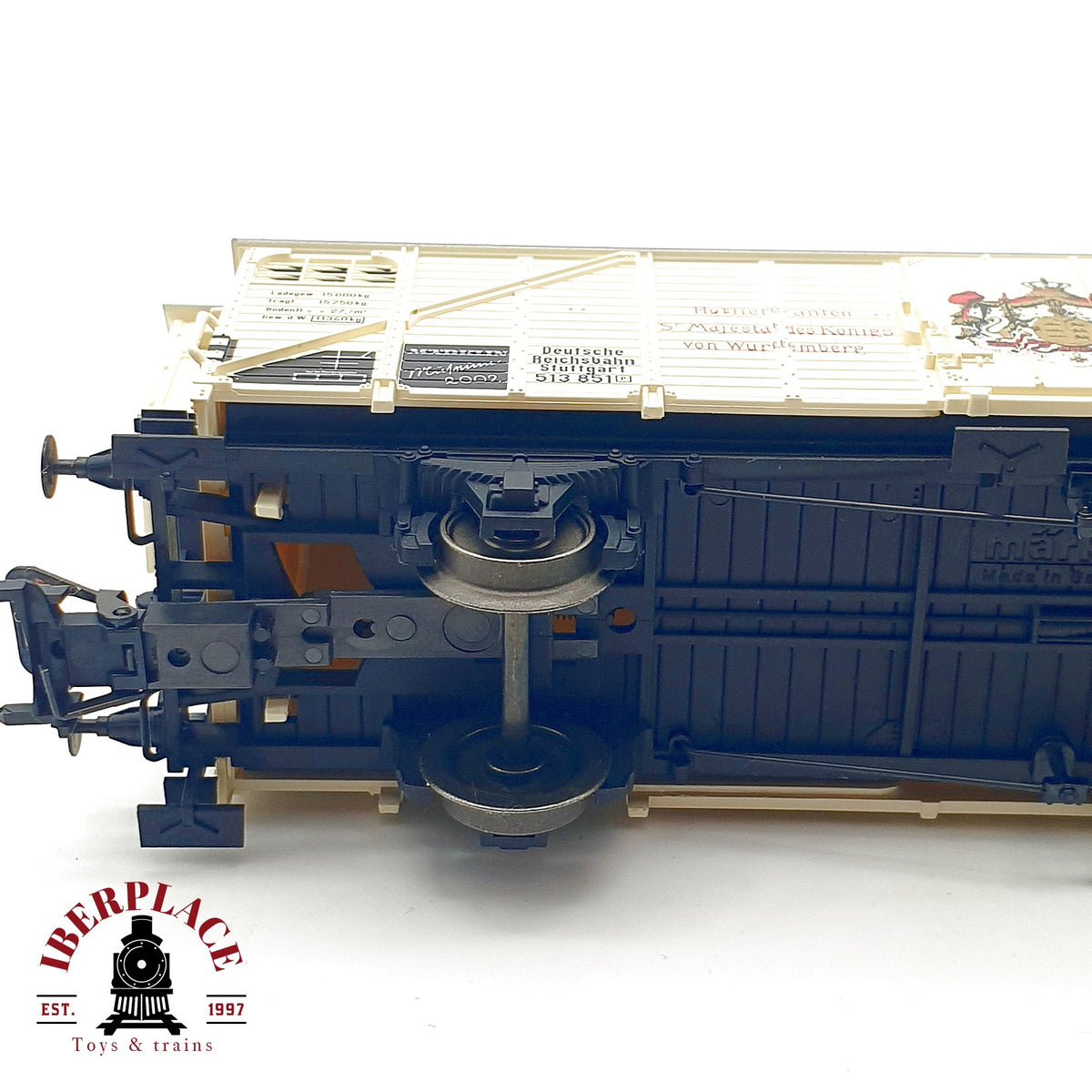 ♻️✨ Märklin 48002 Museum 2002 Vagon cerrado LKW Kessler Sekt DRG Ep II AC Escala H0 1:87