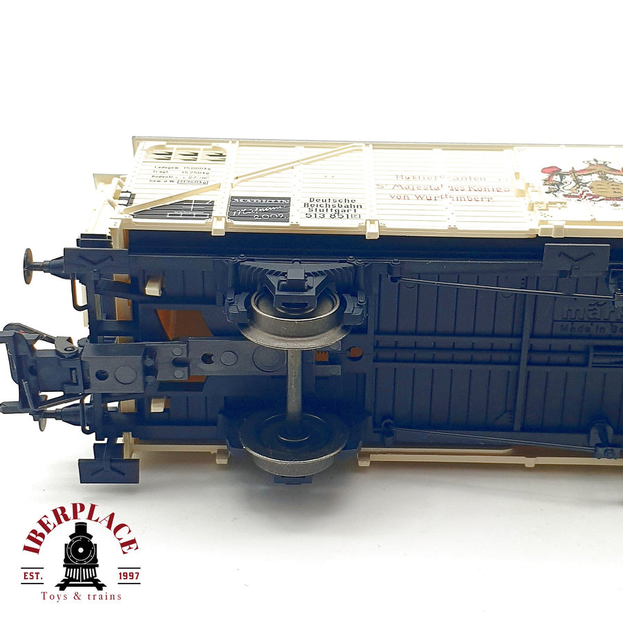 ♻️✨ Märklin 48002 Museum 2002 Vagon cerrado LKW Kessler Sekt DRG Ep II AC Escala H0 1:87