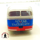 ♻️✨ Brekina 4101 autobus Mercedes NWF Bus Sylter Tageblatt Escala H0 1:87