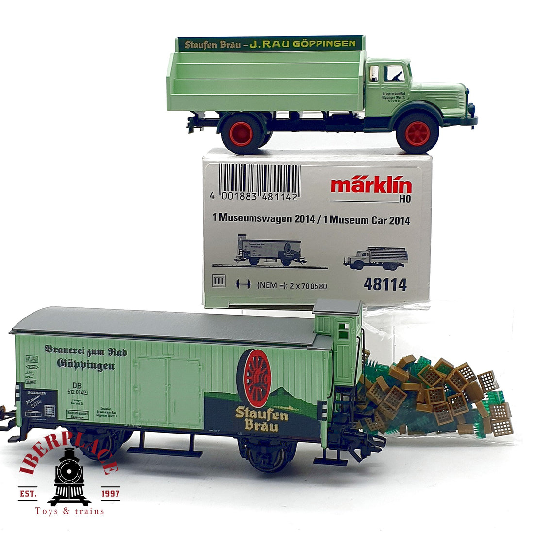 Märklin 48114 – Carro del museo 2014 – Staufen Bräu