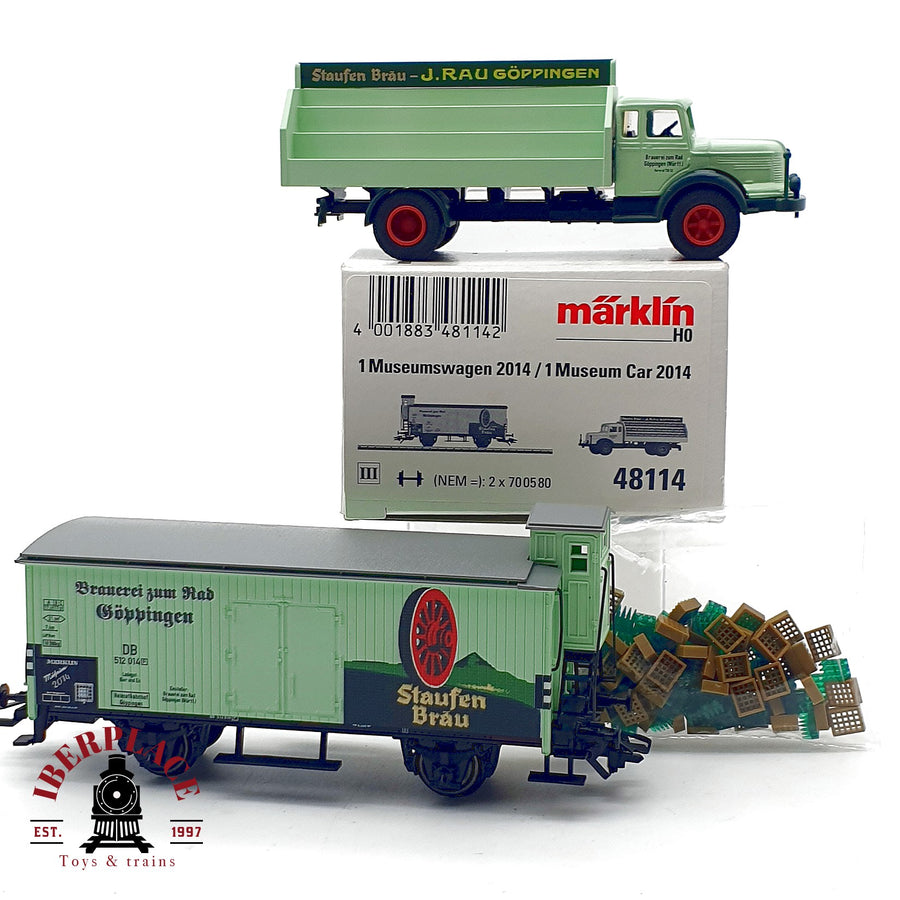 Märklin 48114 – Carro del museo 2014 – Staufen Bräu