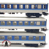 ♻️✨ Märklin Set 3x vagones InterRegio DB 4027 4032 1a 2a clase Chapa Escala H0 1:87
