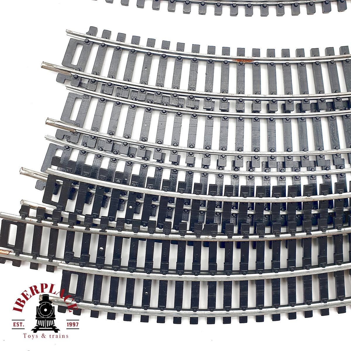 ♻️ Lima 12x vias rectas y curvas diferente diametro , via de conexion  🟢 GRADE A Escala H0 1:87