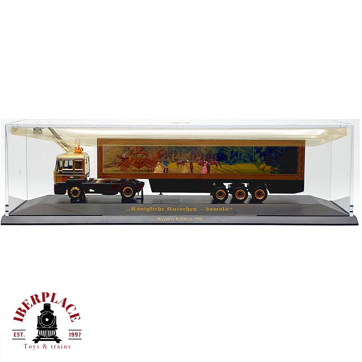 ♻️✨ Herpa 046892 camion MAN Bayern-Lkw 98 Nr 0403 LTD Escala H0 1:87