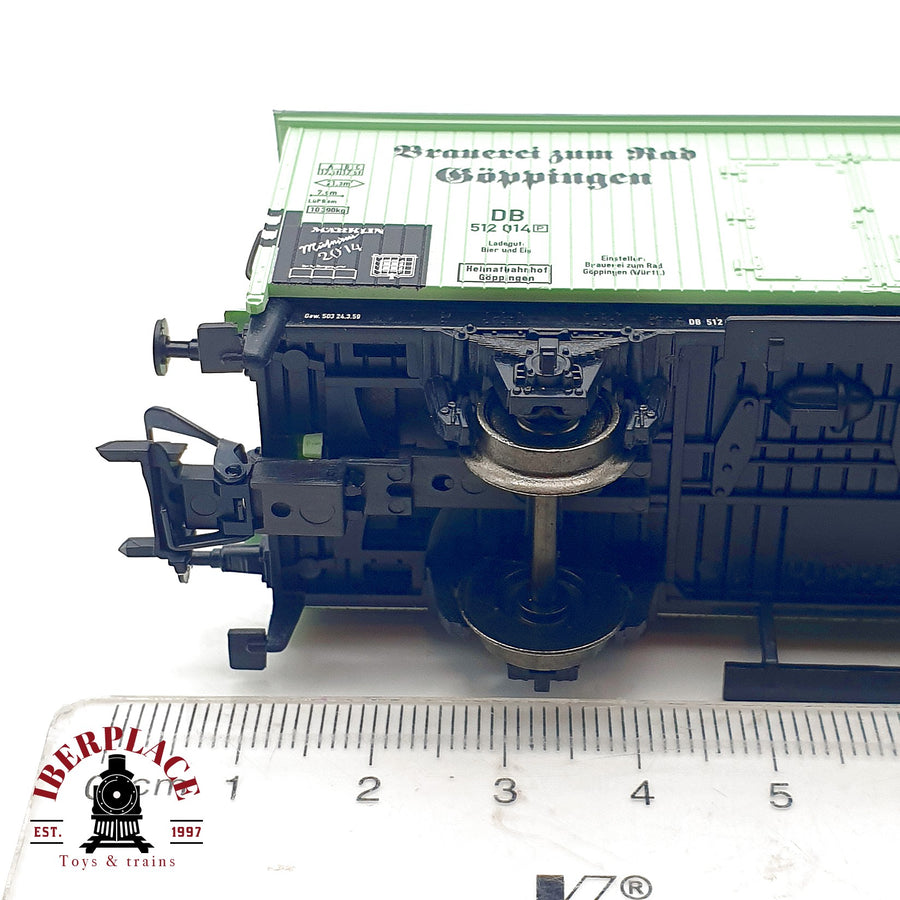♻️✨ Märklin 48114 Museum 2014 Vagon cervecero Staufen Brau LKW DB Ep III AC Escala H0 1:87