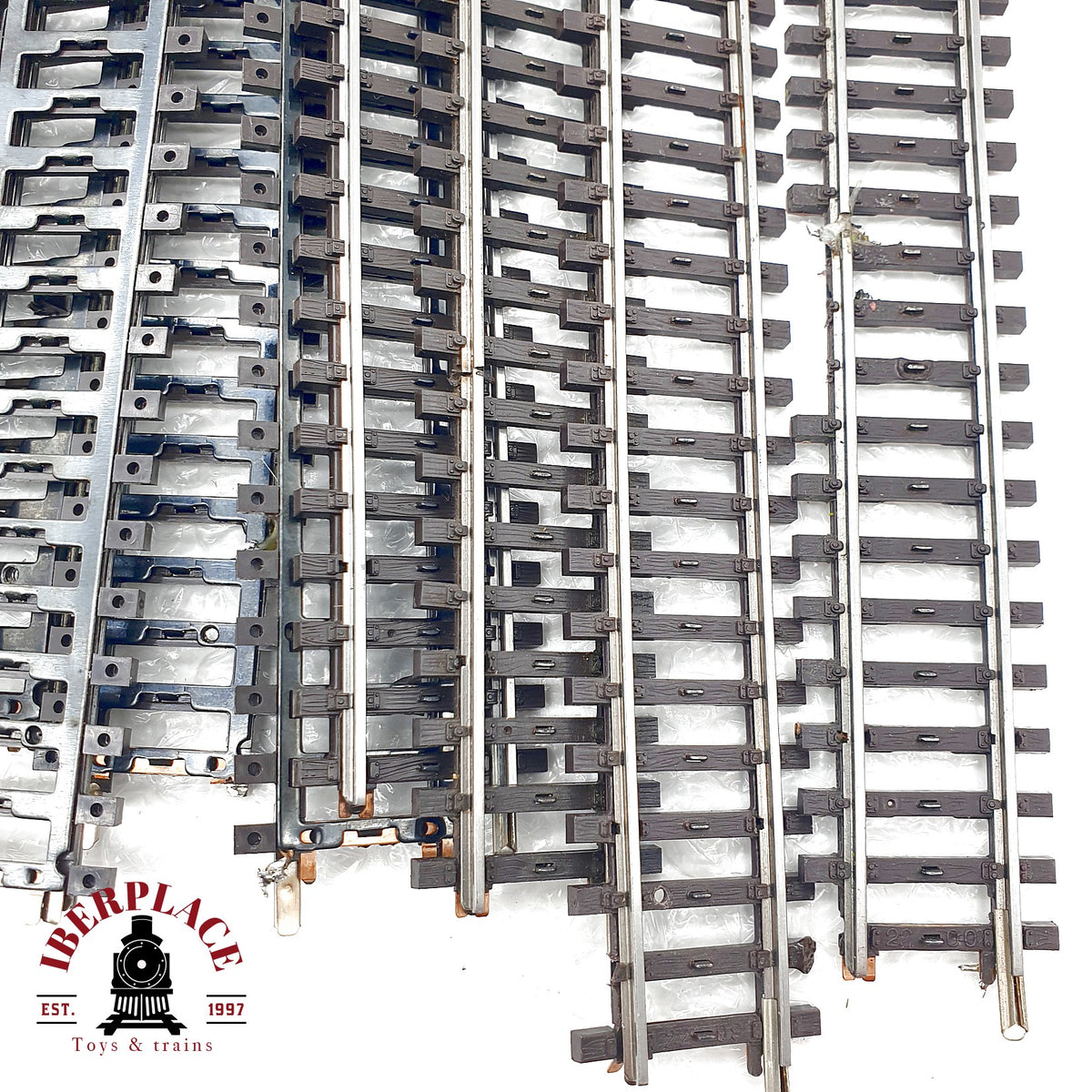 ♻️ Märklin 21x 2200 2207 2100 vias rectas 🔴 GRADE C Escala H0 1:87