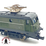 ♻️🧩 Lima locomotora eléctrica verde para repuestos o reparar Escala H0 1:87