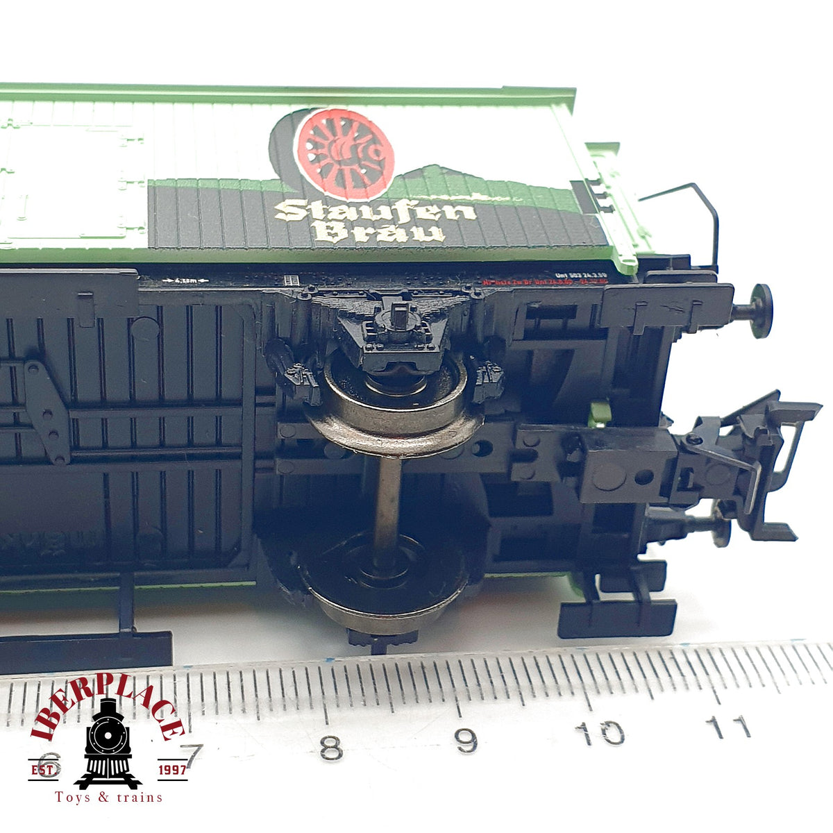 ♻️✨ Märklin 48114 Museum 2014 Vagon cervecero Staufen Brau LKW DB Ep III AC Escala H0 1:87