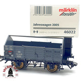 ♻️✨ Marklin 46022 Insider Jahreswagen 2005 Alfred Moeck vagon abierto DB Ep III Escala H0 1:87