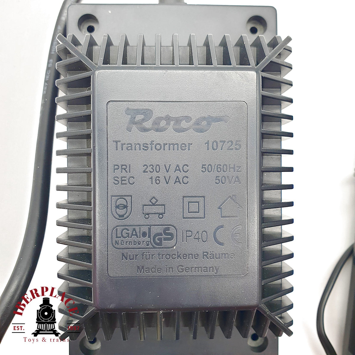 ♻️ Roco 10764 Amplificador digital Booster transformador 10725 50VA DCC Escala H0 1:87