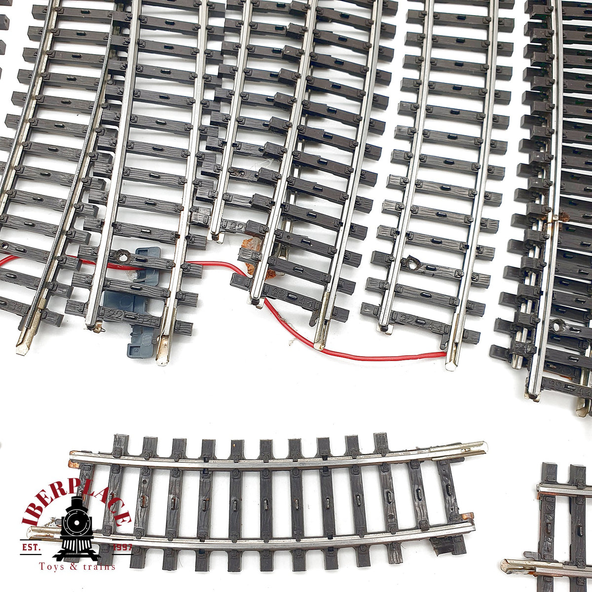 ♻️ Märklin 18x  2241 2200 2231 vias curvas y rectas 🔴 GRADE C Escala H0 1:87