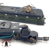 ♻️🧩 Lima locomotora eléctrica verde para repuestos o reparar Escala H0 1:87