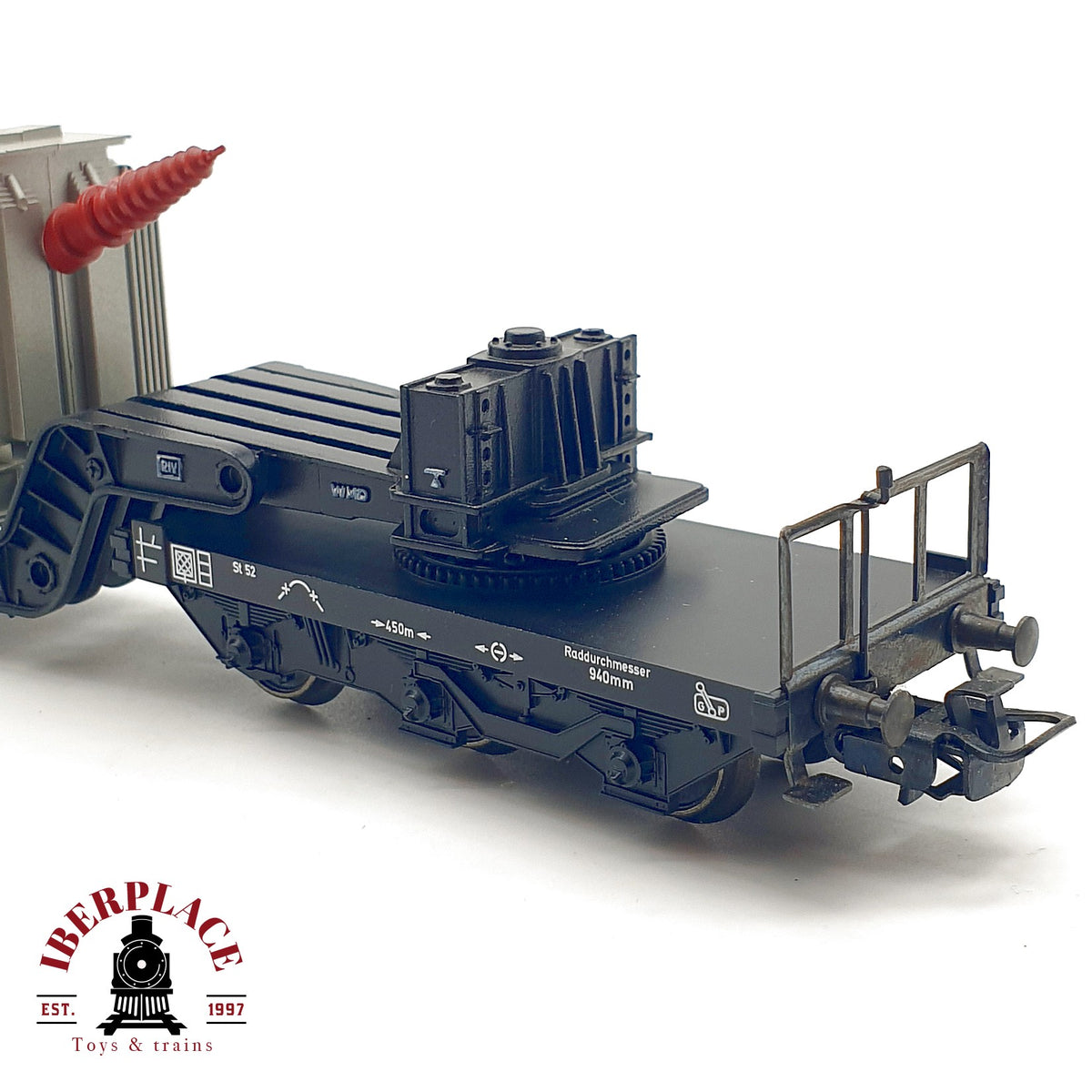 ♻️✨ Märklin 4617 Vagón transporte pesado transformador EWS DB Ep IV AC Escala H0 1:87