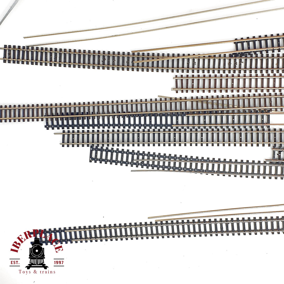 ♻️ Lote Vias Flexibles Varias Marcas Minitrix Roco Arnold -  🔴 GRADE C Escala N 1:160