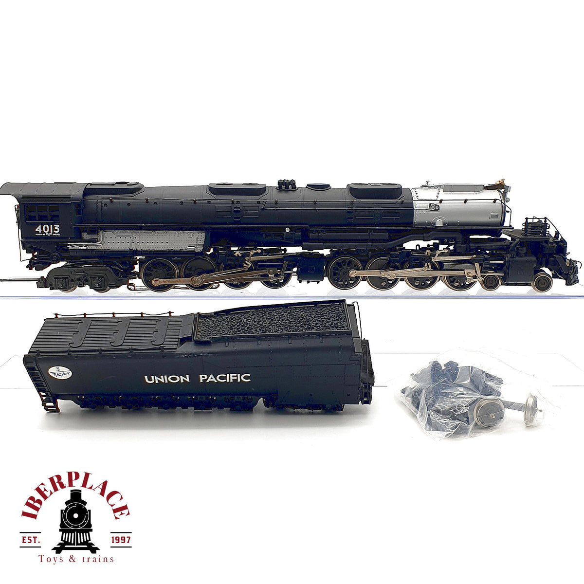 ♻️ Rivarossi Locomotora vapor Big Boy 4013 Union Pacific UP Tender ROTO Escala H0 1:87