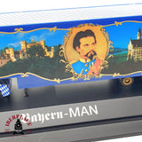 ♻️✨Herpa camion MAN Konig Ludwig II Bayern B&H LTD 2000 Escala H0 1:87