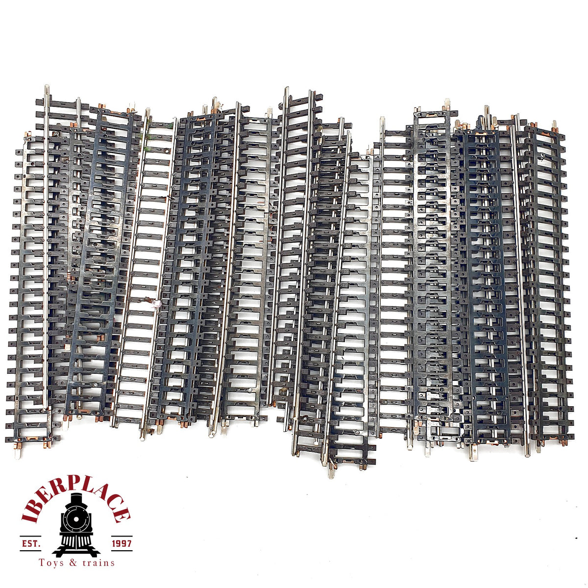 ♻️ Märklin 21x 2200 2100 vias rectas 🔴 GRADE C Escala H0 1:87