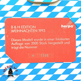 ♻️✨Herpa camion MAN Konig Ludwig II Bayern B&H LTD 2000 Escala H0 1:87