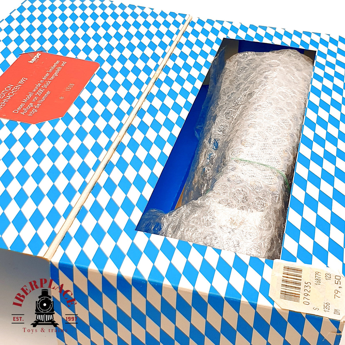 ♻️✨Herpa camion MAN Konig Ludwig II Bayern B&H LTD 2000 Escala H0 1:87