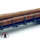♻️✨ Märklin 4663 Vagon teleros carga troncos madera DB Snps 719 Ep IV AC Escala H0 1:87