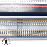 ♻️ Märklin 85941 3x Via Flexible 660mm Mini club - 🟢 GRADE A Escala Z 1:220