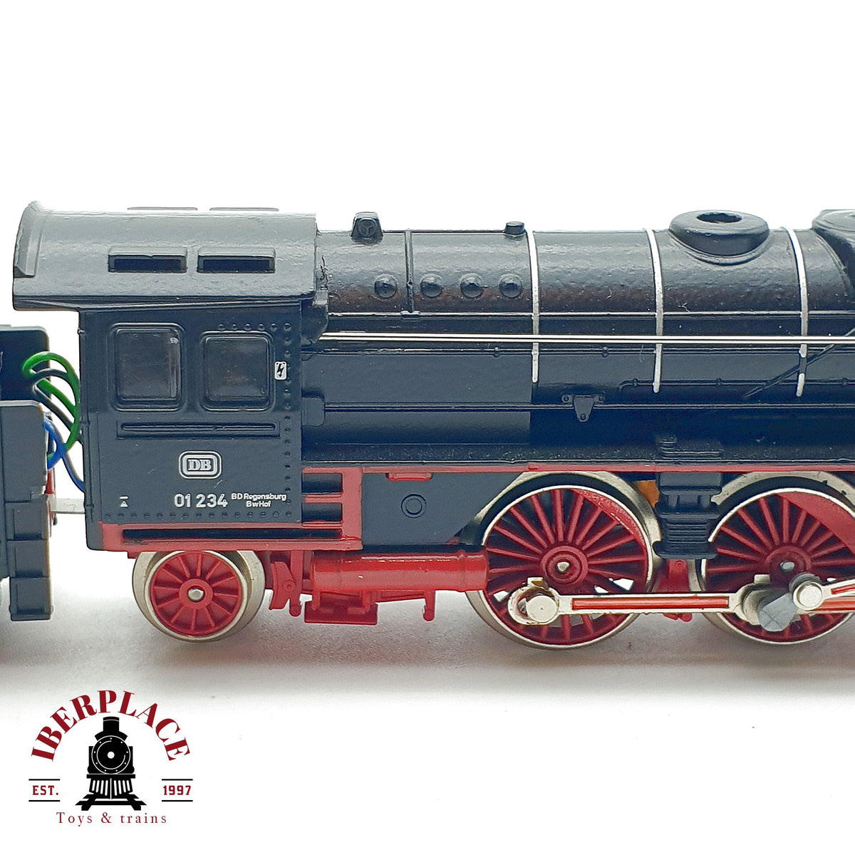 ♻️ Minitrix  12076 locomotora vapor BR 01 234 DB Ep III escala N 1:160