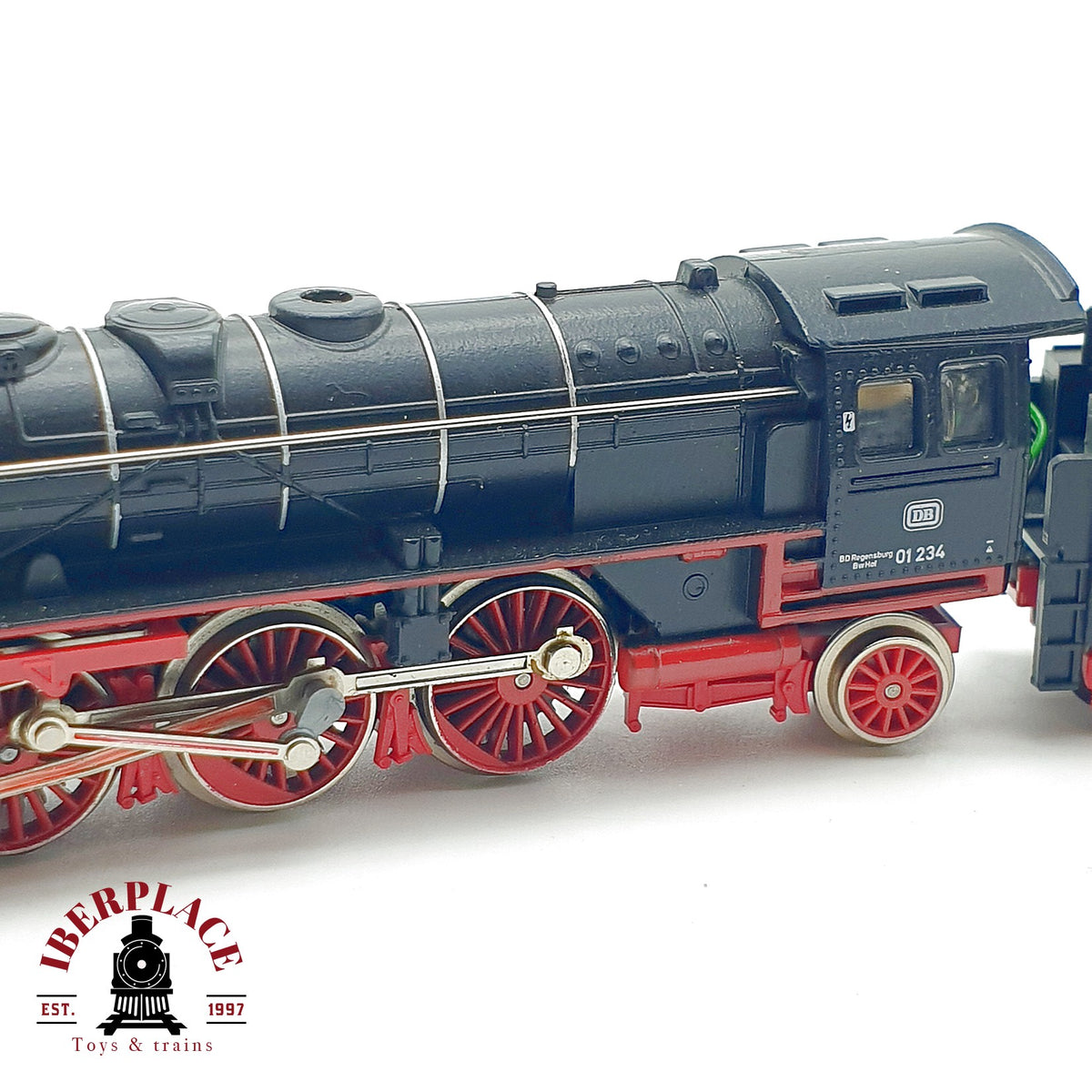 ♻️ Minitrix  12076 locomotora vapor BR 01 234 DB Ep III escala N 1:160