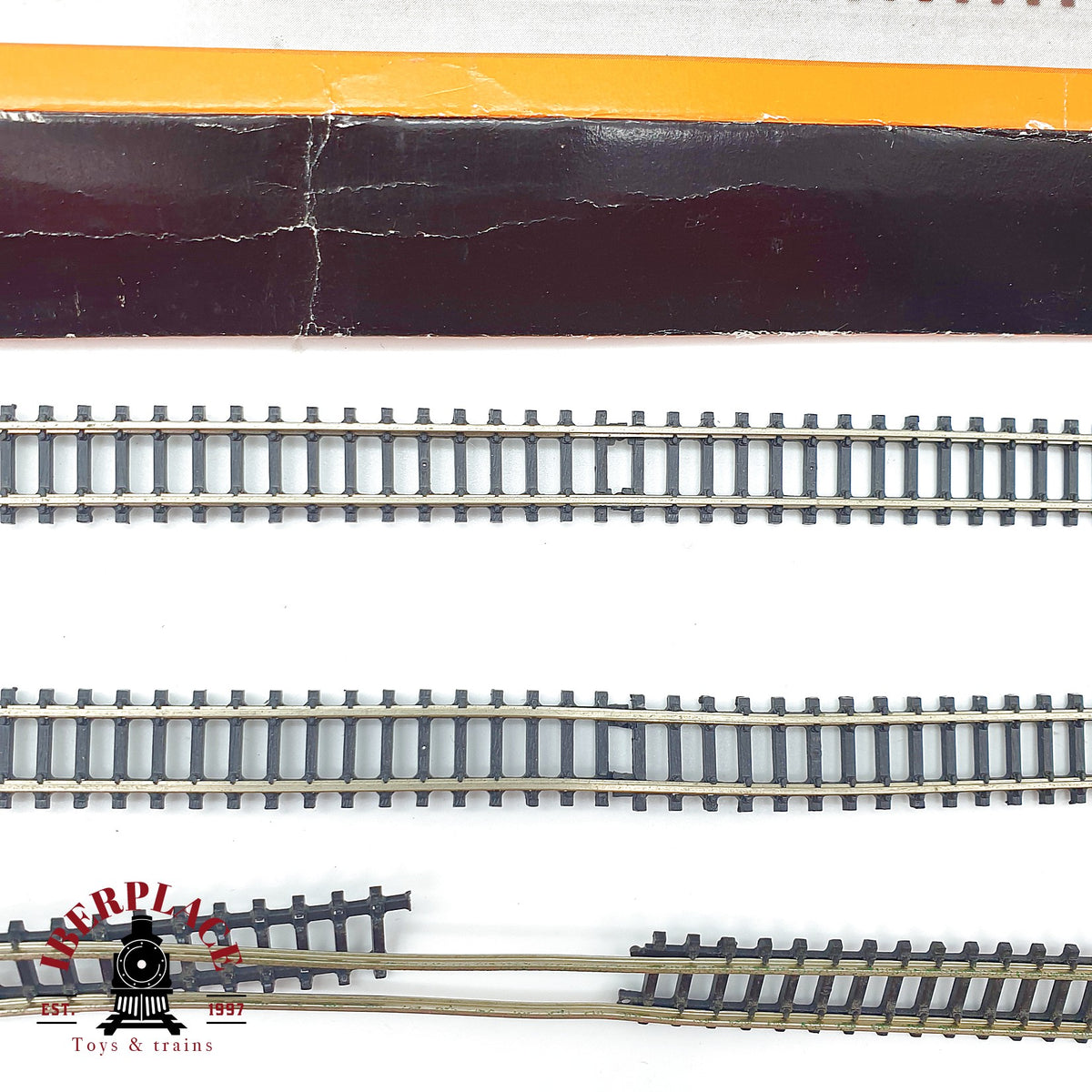 ♻️ Märklin 8594 3x Via Flexible 660mm Mini club - 🔴 GRADE C Escala Z 1:220