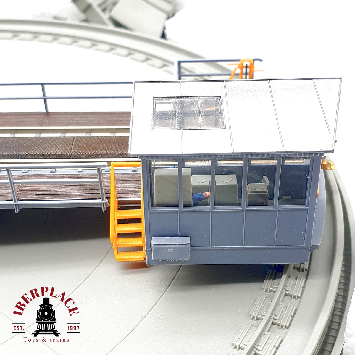 ♻️✨ Roco 42615 plataforma giratoria electrica Elektro Drehscheibe Escala H0 1:87