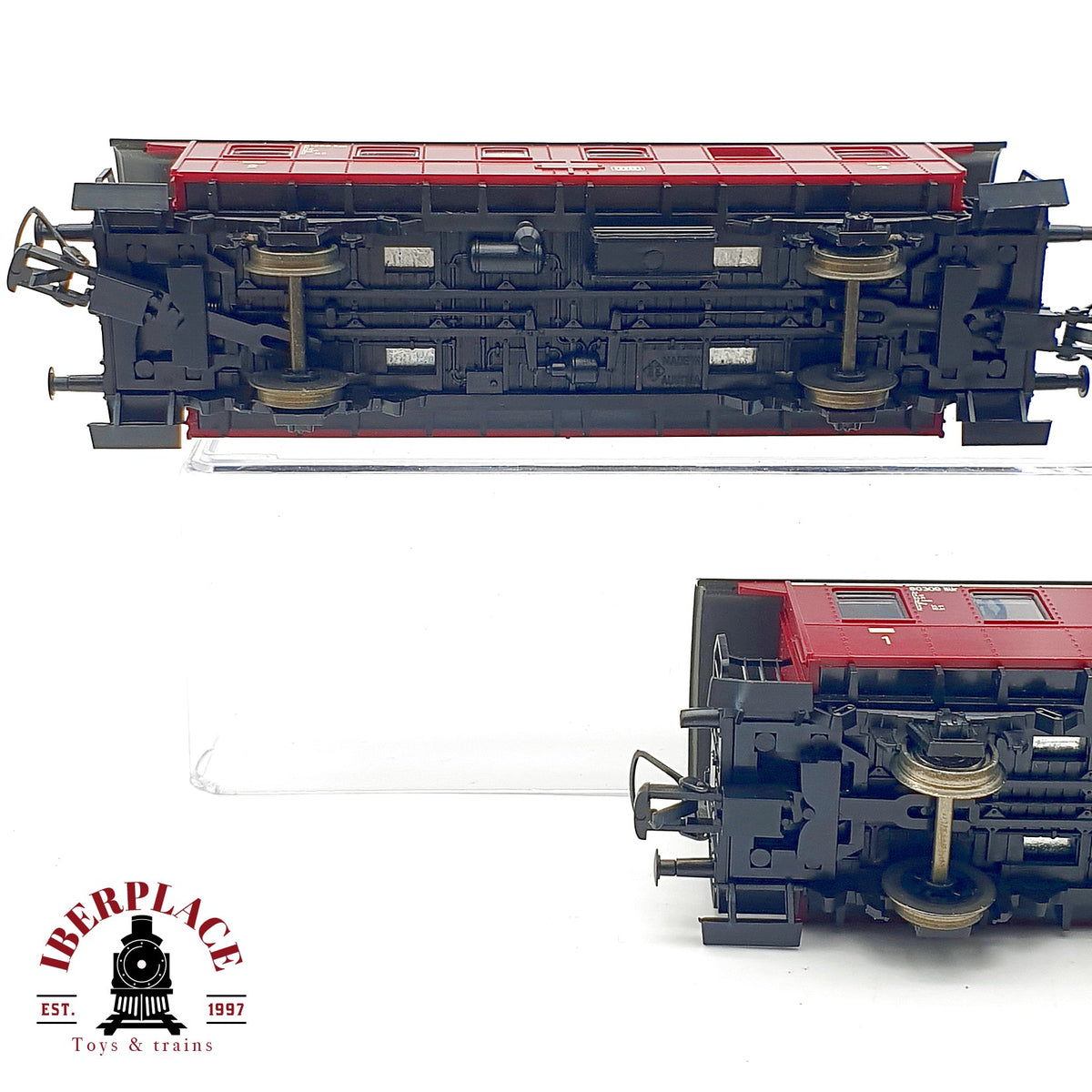♻️  Roco 3x vagones pasajeros Donnersbüchse DB Ep III 1ª y 2ª clase Escala H0 1:87