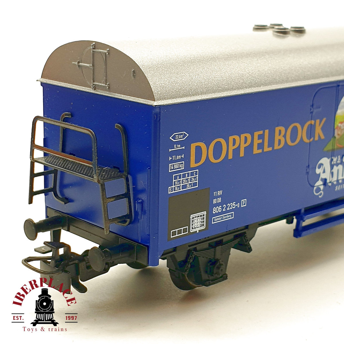 ♻️ ✨ Marklin 4421 vagon frigorifico cerveza Kloster Andechs DB Ep IV Escala H0 1:87