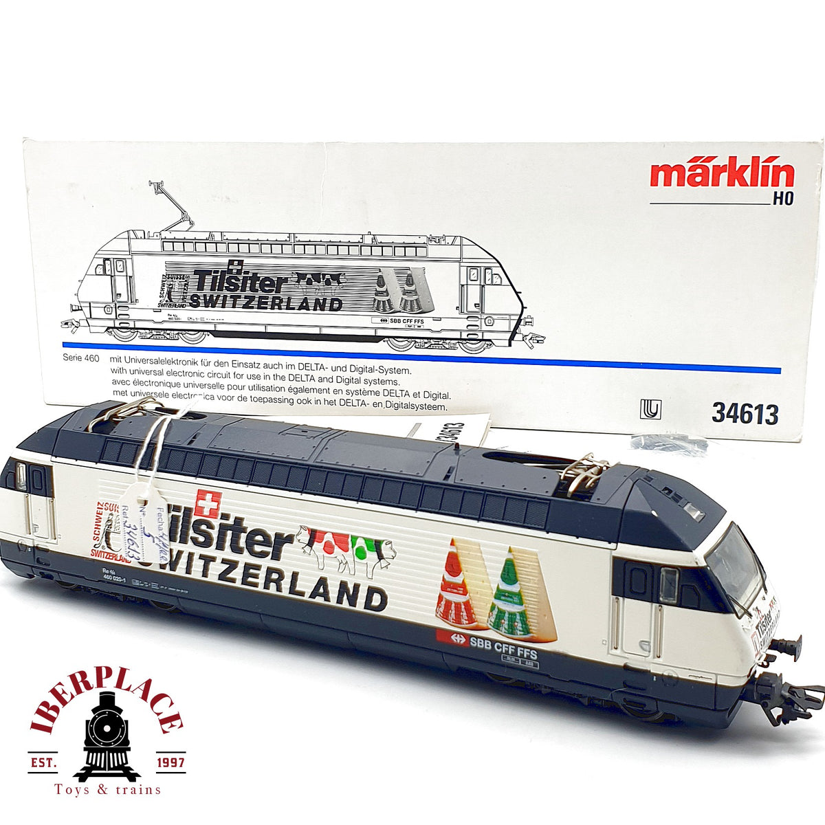 ♻️ Märklin 34613 Locomotora Re 460 Tilsiter Switzerland SBB Ep V Escala H0 1:87