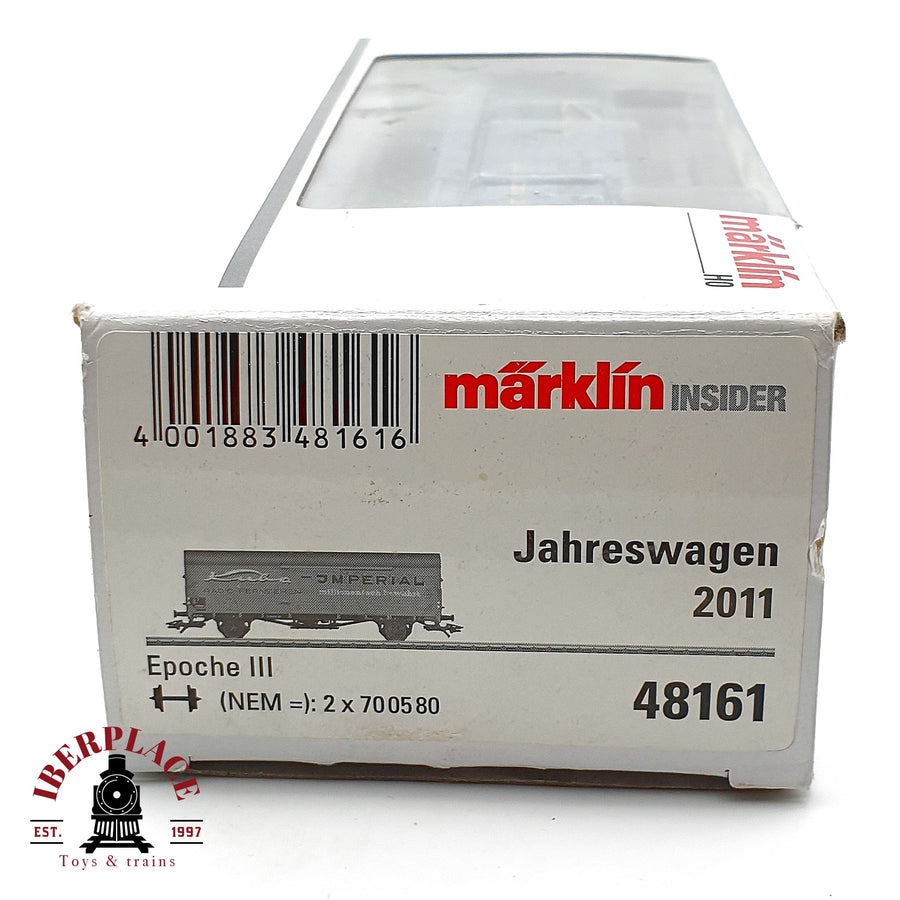 ♻️ ✨ Marklin 48161 Insider Jahreswagen 2011 Kuba Imperial vagon DB Ep III Escala H0 1:87