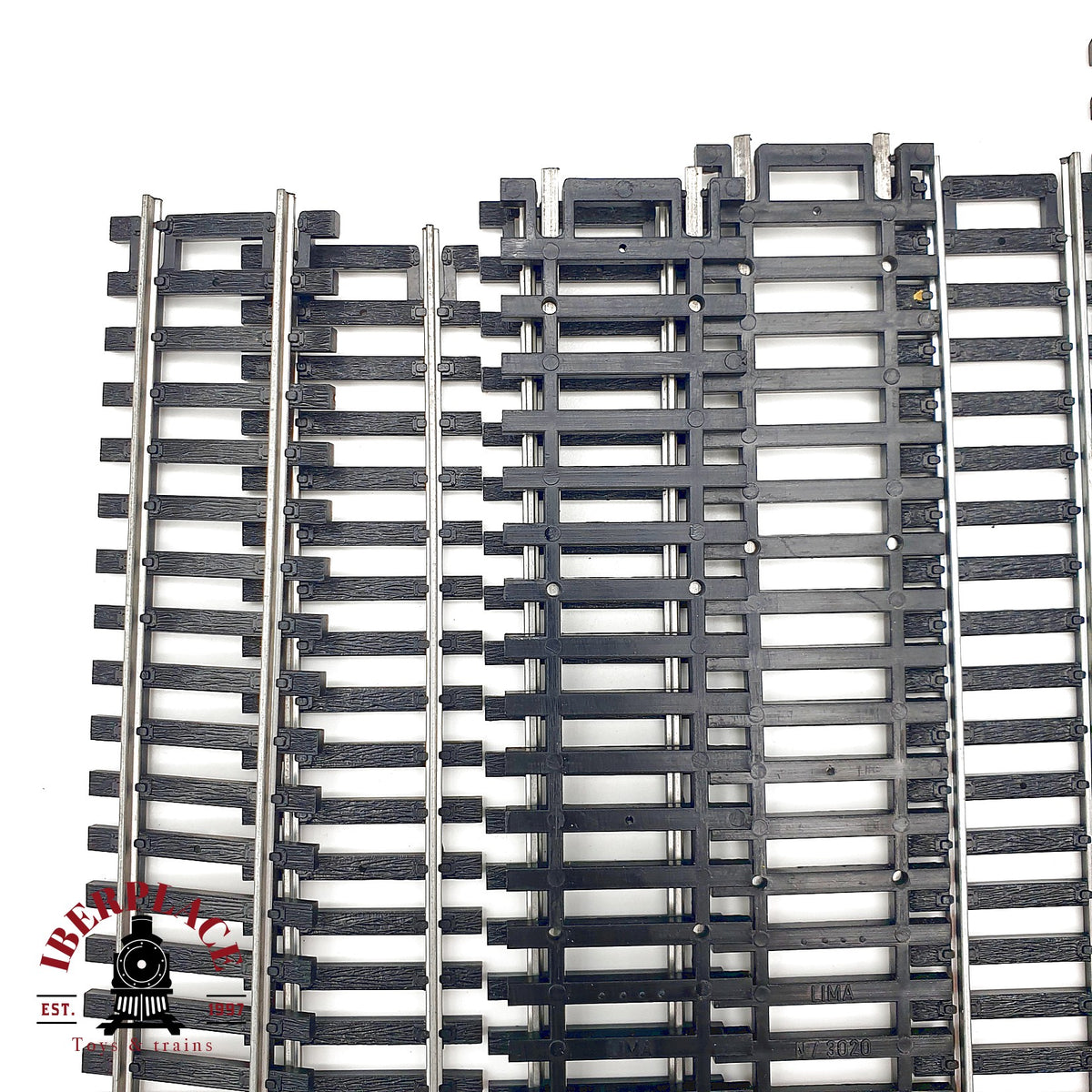 ♻️ Lima 15x 3020 vias rectas 220mm  - 🟡 GRADE B Escala H0 1:87