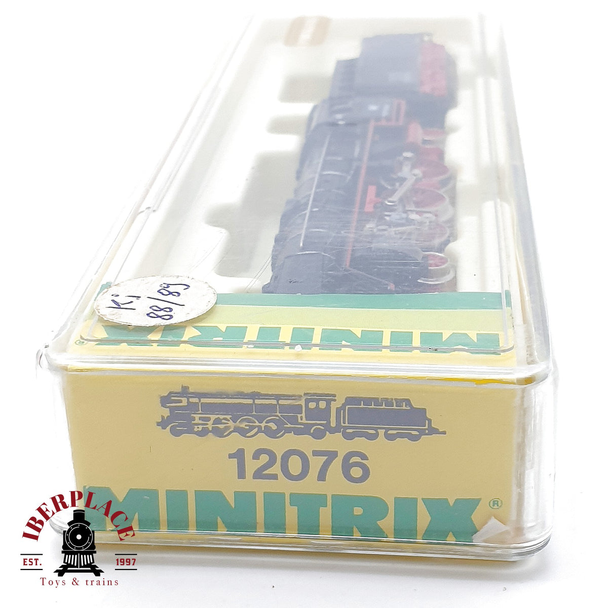 ♻️ Minitrix  12076 locomotora vapor BR 01 234 DB Ep III escala N 1:160